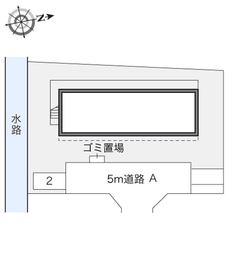 レオパレスクラッセ 配置図