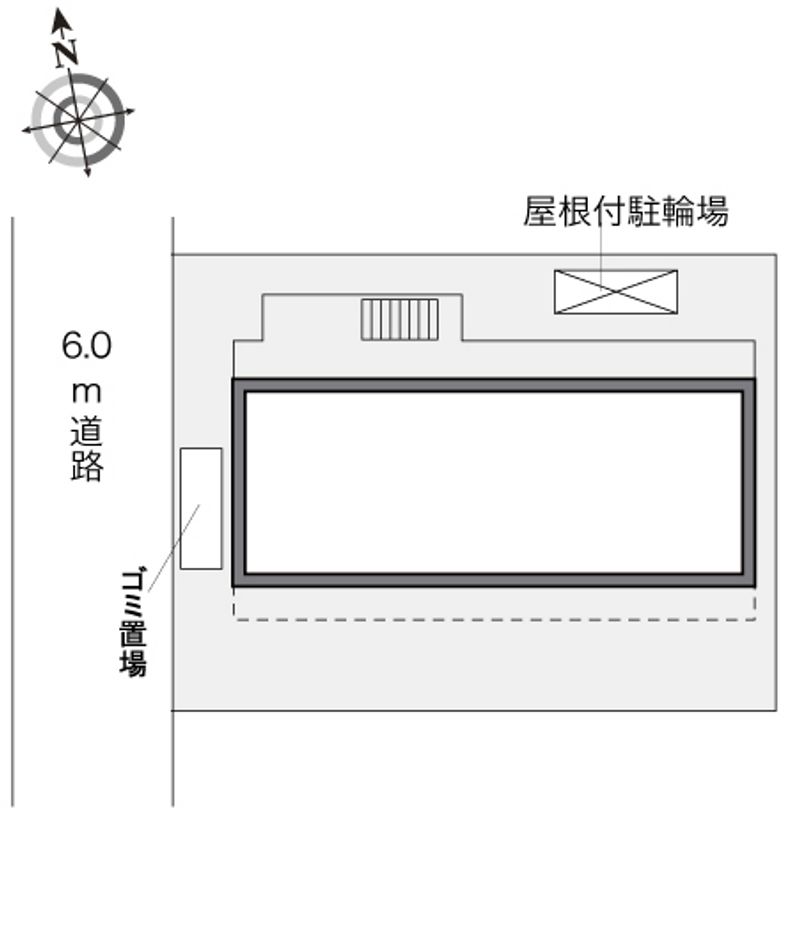 レオパレスファーレⅥ 配置図