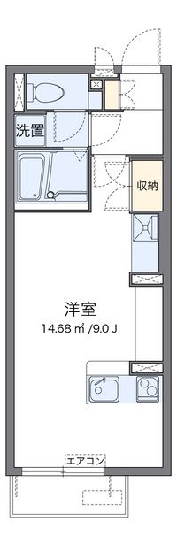 ミランダプレジールＭ 間取り図