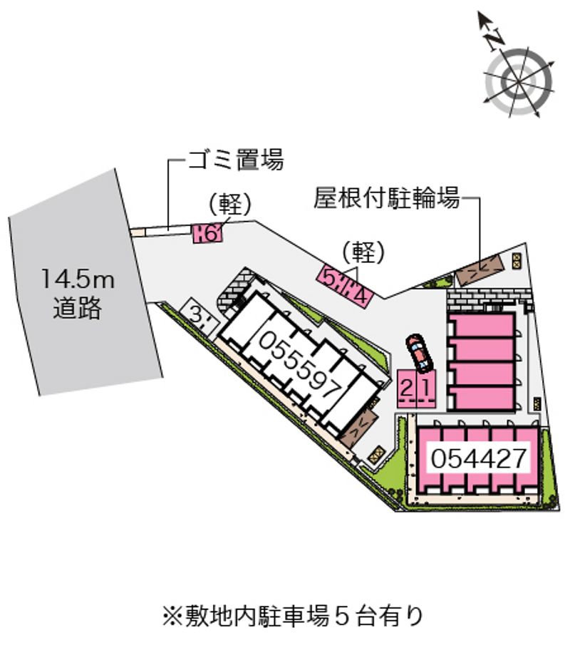レオネクストヴィラージュ碧水Ⅰ 配置図