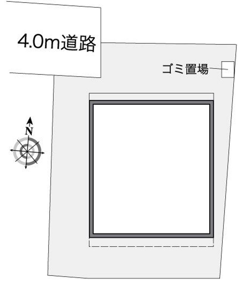 レオパレスフィールド　Ⅱ 配置図