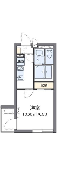 クレイノクラウドⅢ本郷 間取り図
