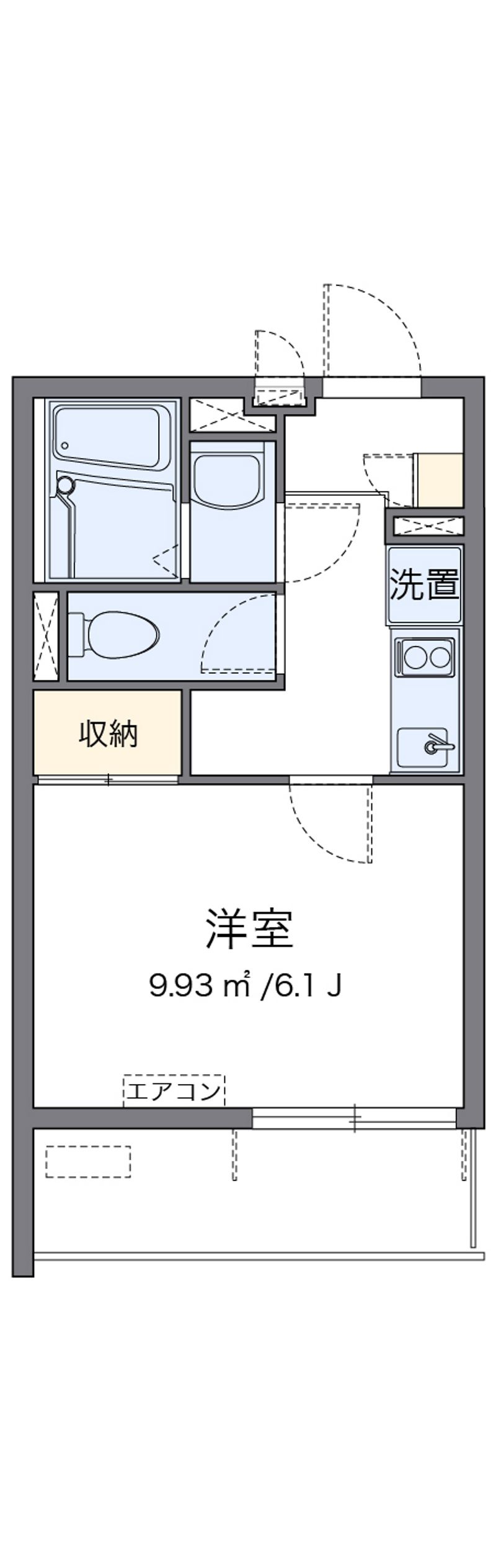 クレイノ石原橋 間取図
