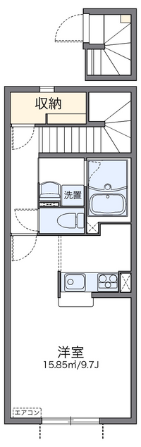 レオネクストプレジールせどⅡ 間取り図