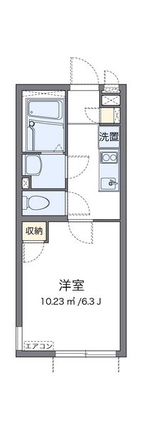 クレイノ新町西 間取り図