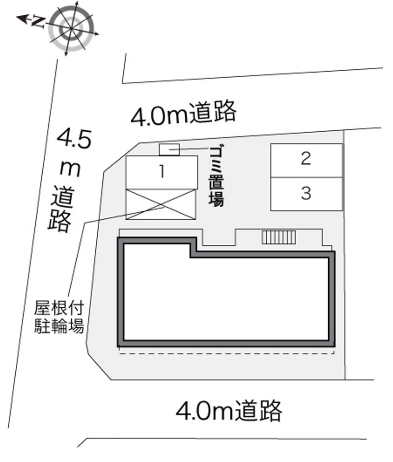 レオパレスコットンハウス 配置図