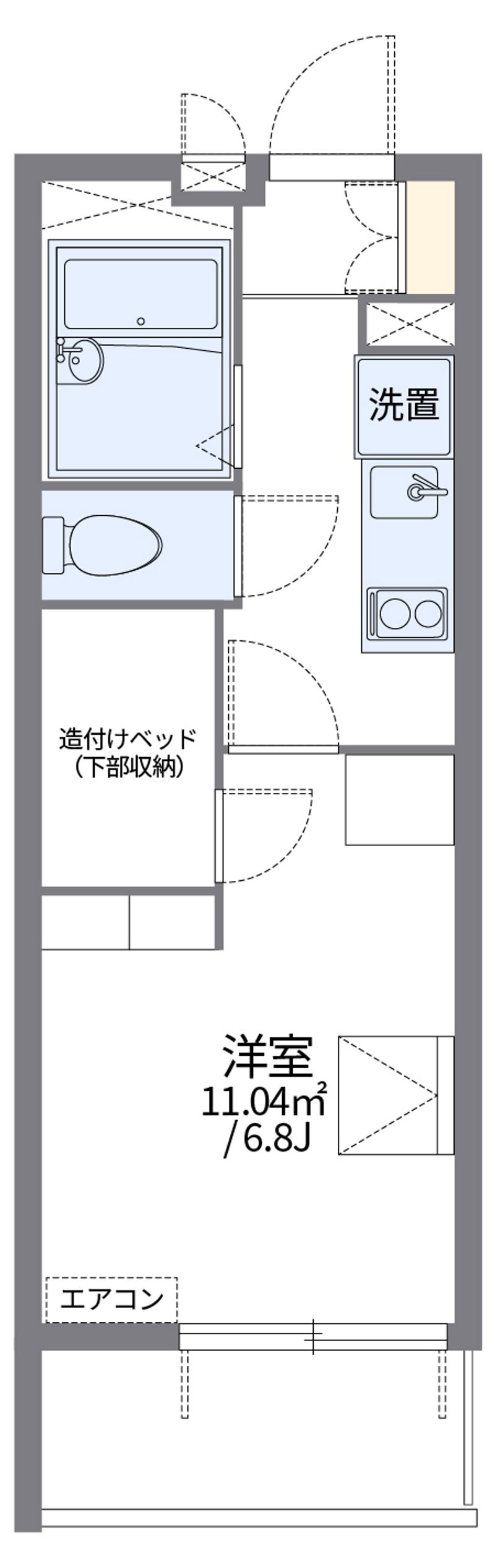 レオパレスメゾン　ド　玉川 間取図