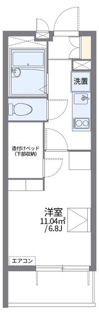 レオパレスメゾン　ド　玉川 間取り図