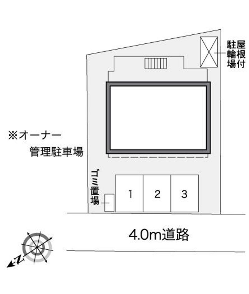 レオパレス恋の坂 配置図
