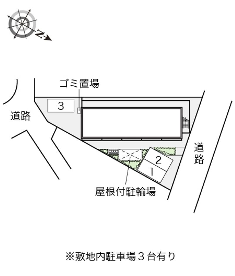 レオパレスヴァン 配置図