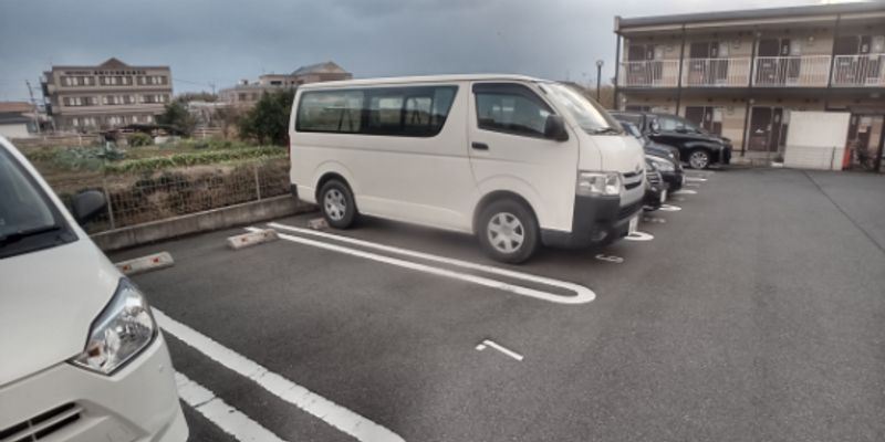 レオパレスさくら 駐車場