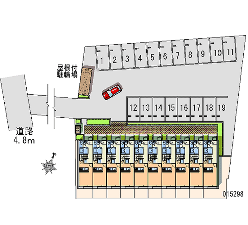 15298 Monthly parking lot