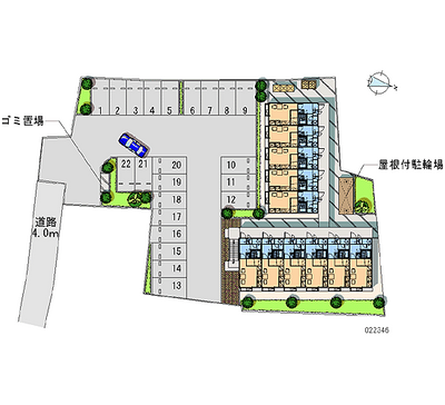 22346 Monthly parking lot