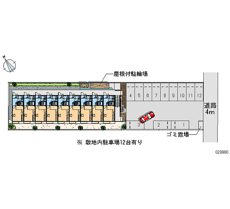 28980 bãi đậu xe hàng tháng