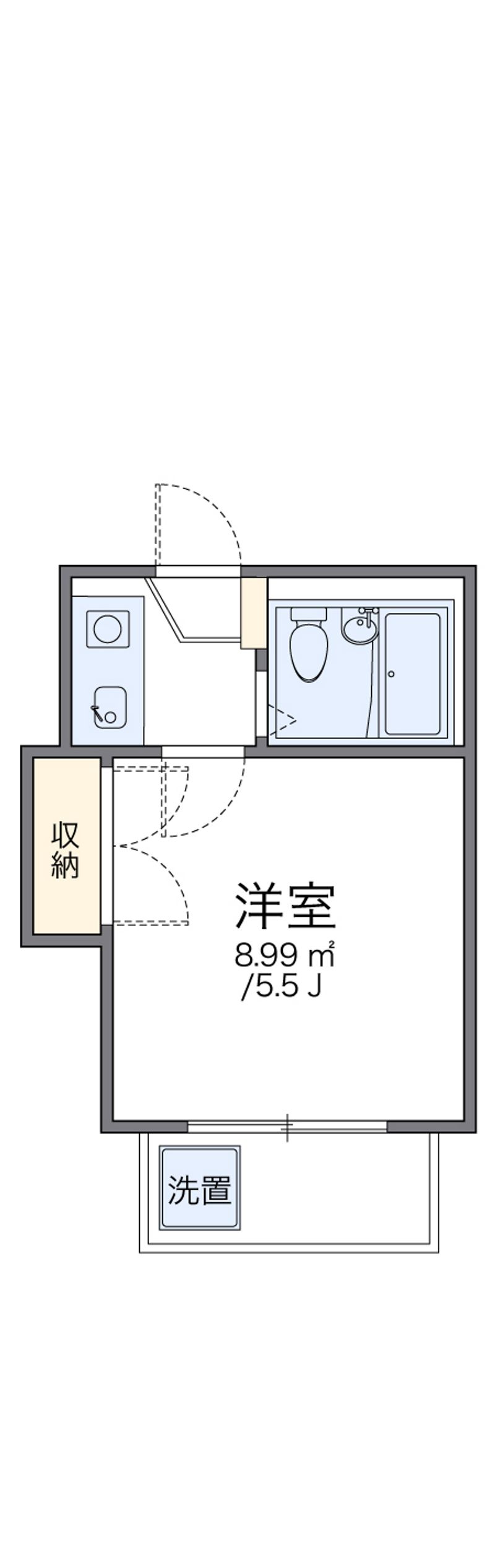 レオパレス南荻窪第２ 間取図