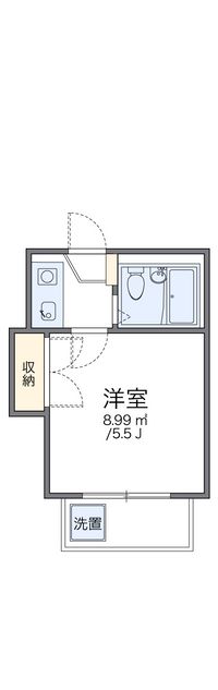 レオパレス南荻窪第２ 間取図