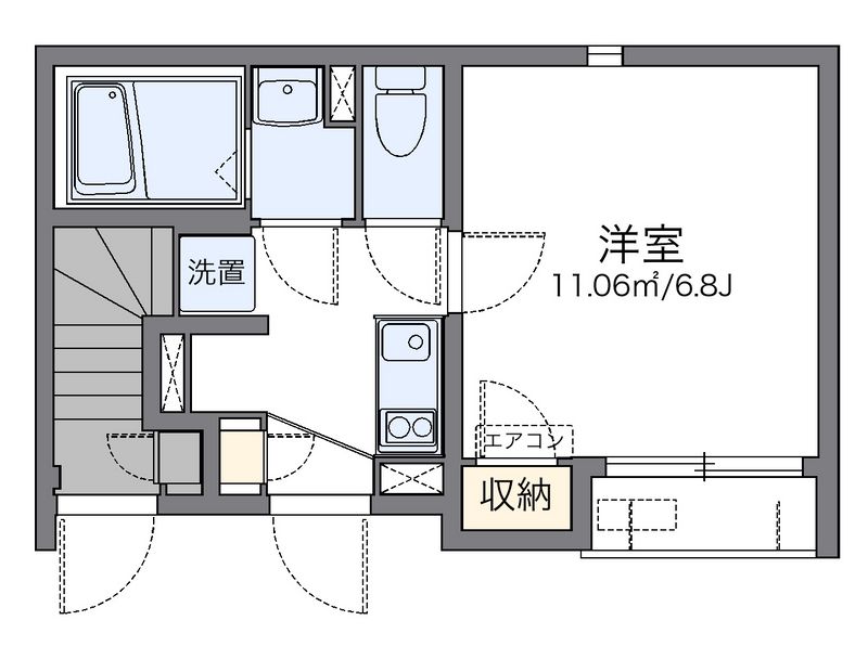 レオネクスト和光四番館 間取図