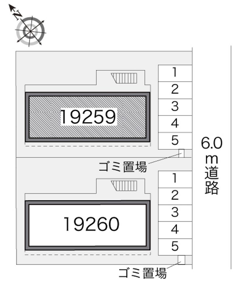 レオパレスアイビー 配置図