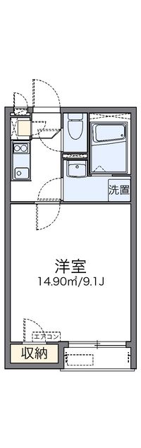 レオネクストＭＡＴＳＵＯⅡ 間取り図