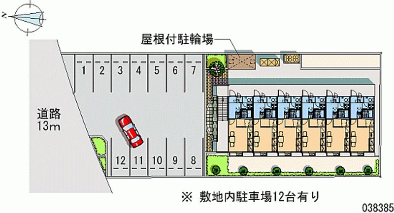 レオパレスメープルグラン　Ⅱ 月極駐車場