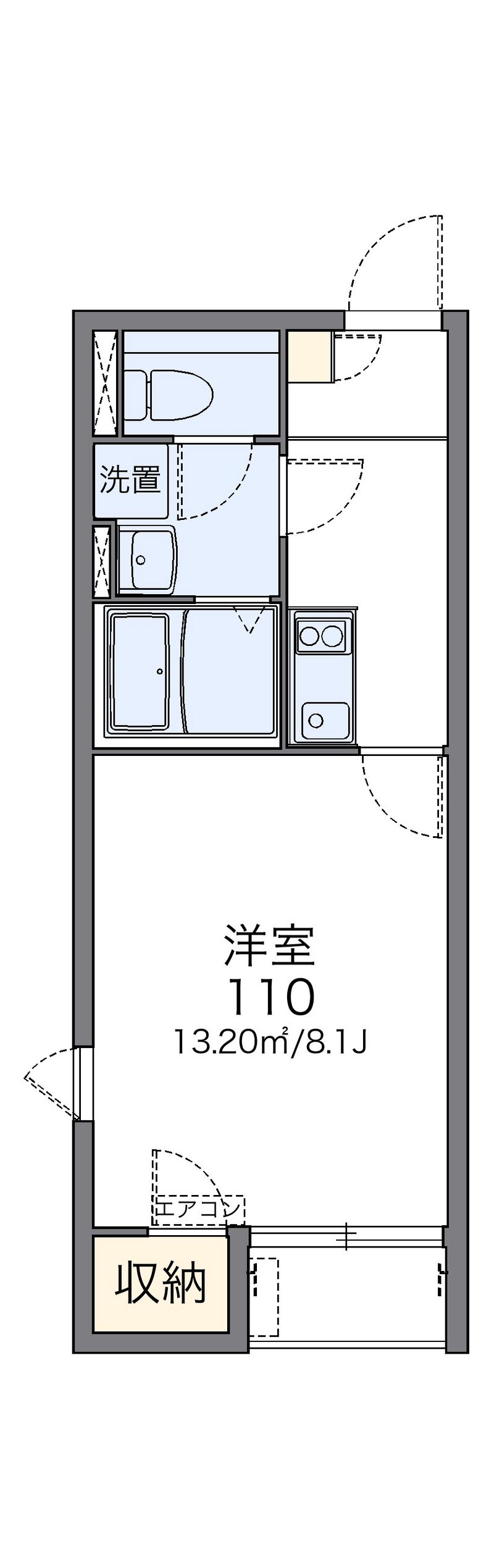 レオネクストサン　フォレスト 間取図