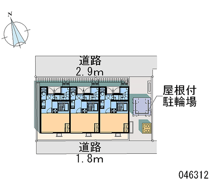 レオネクスト桜木 区画図
