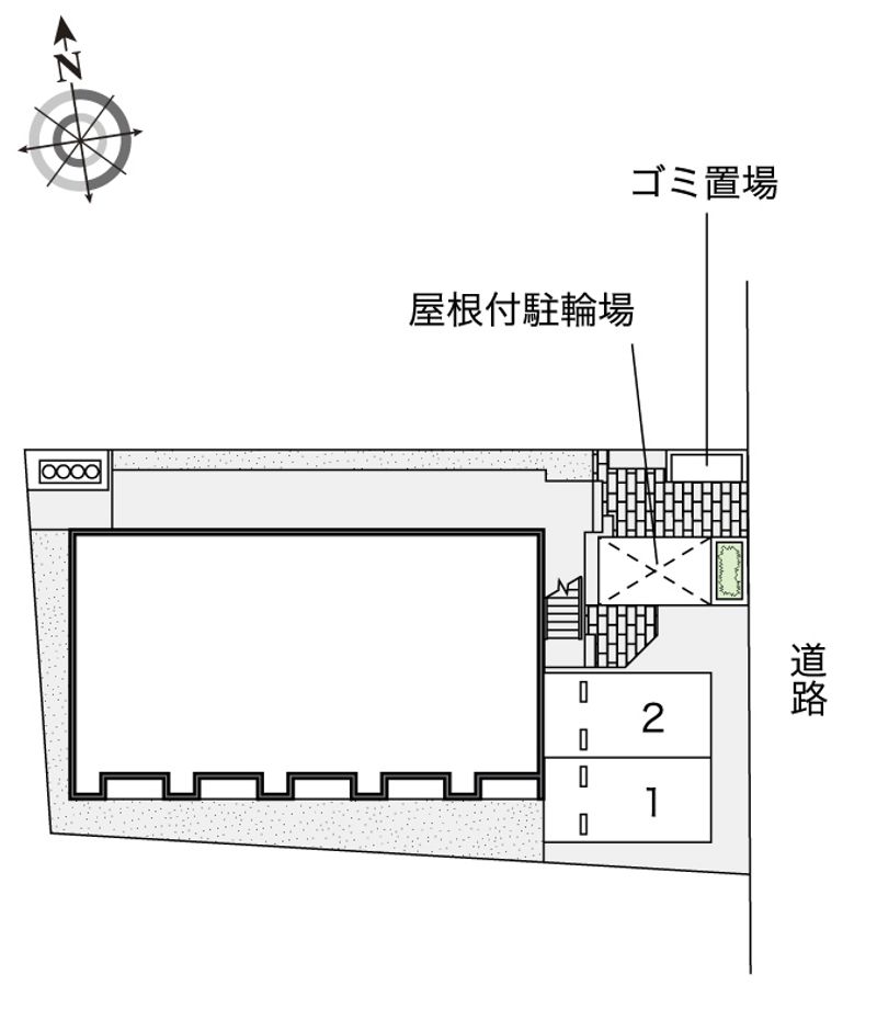 レオネクストアイザワ 駐車場