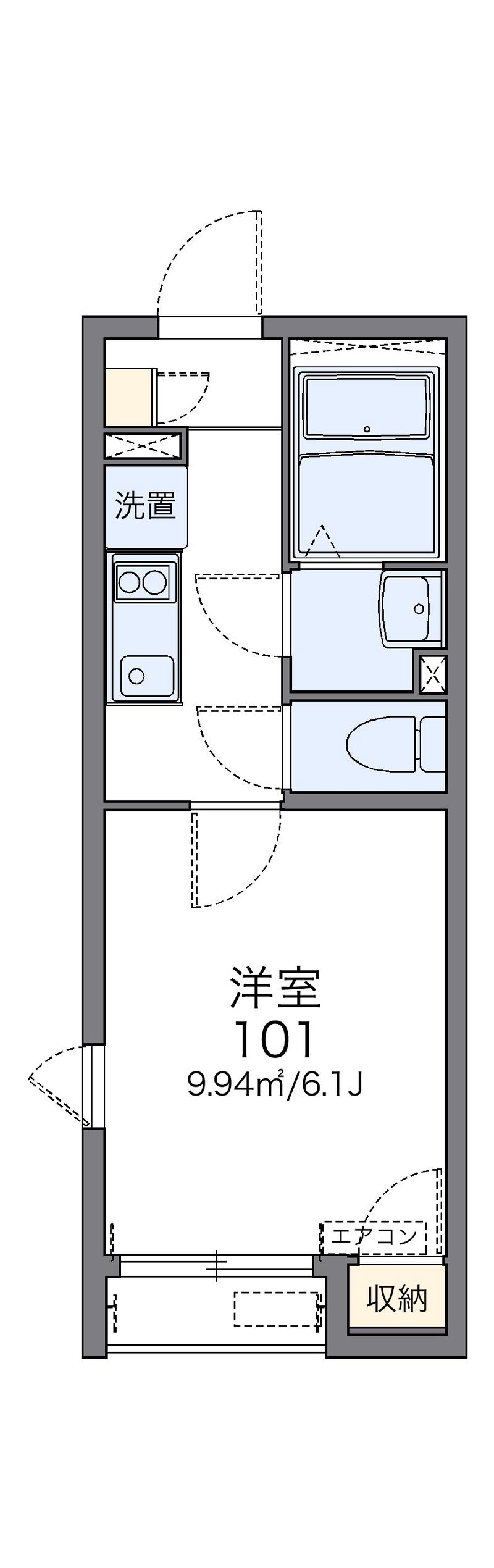 レオネクストショコラ国立 間取り