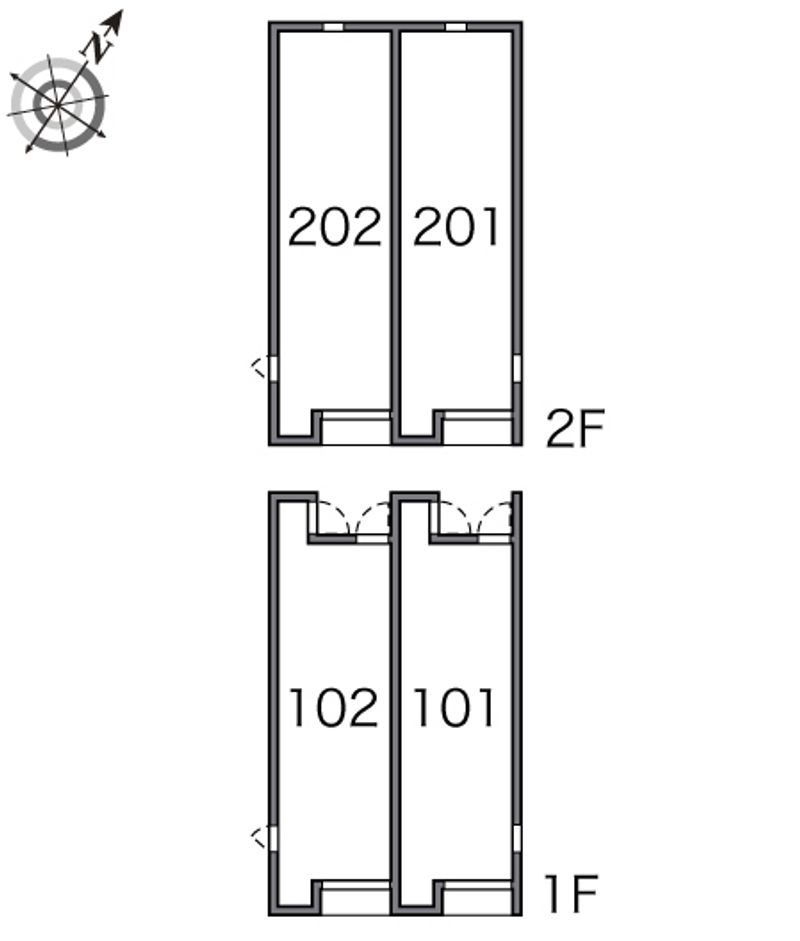 レオネクストアイリス学研台Ⅲ 間取り配置図