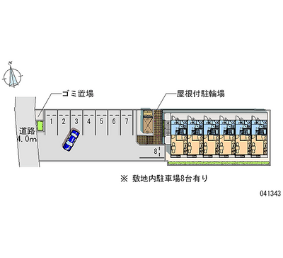 41343 Monthly parking lot