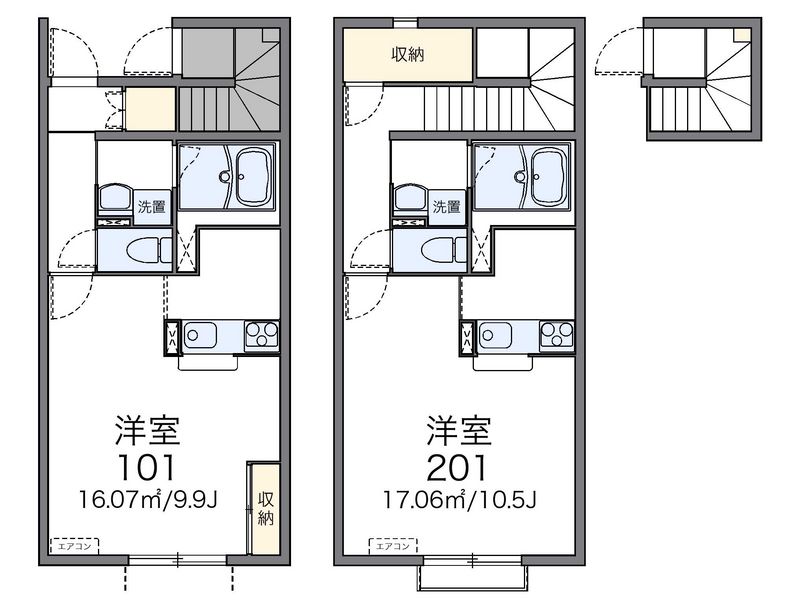 レオネクストＳＵＥＨＩＲＯ 間取図