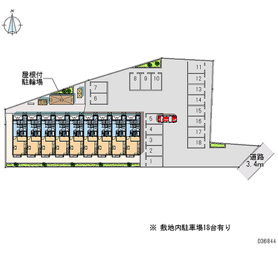 36844 Monthly parking lot