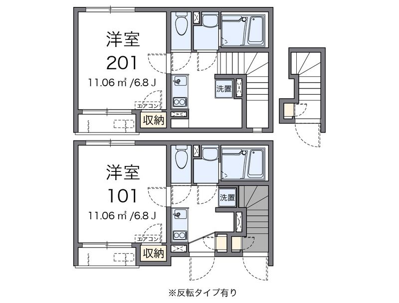レオネクストＳＡＫＡＹＡ 間取図