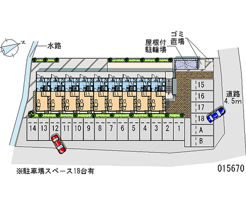 15670 Monthly parking lot