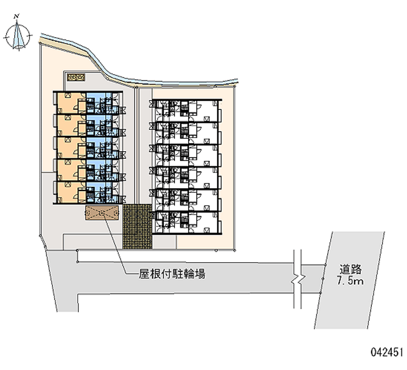 レオネクスト御殿場Ⅴ 区画図