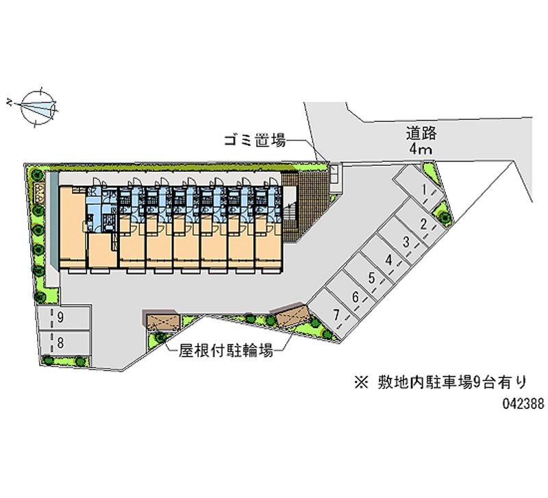 42388月租停車場