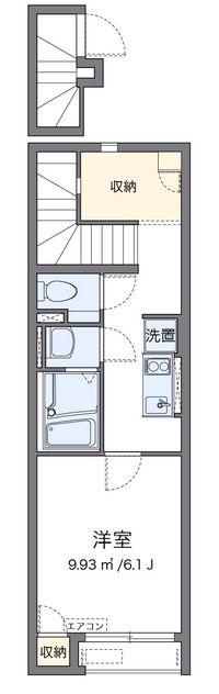 クレイノクラウディア駒込 間取り図