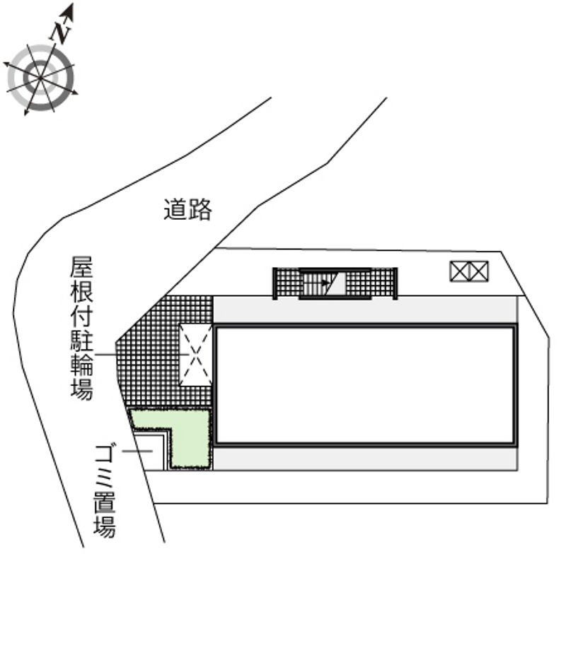 レオパレス楓 配置図