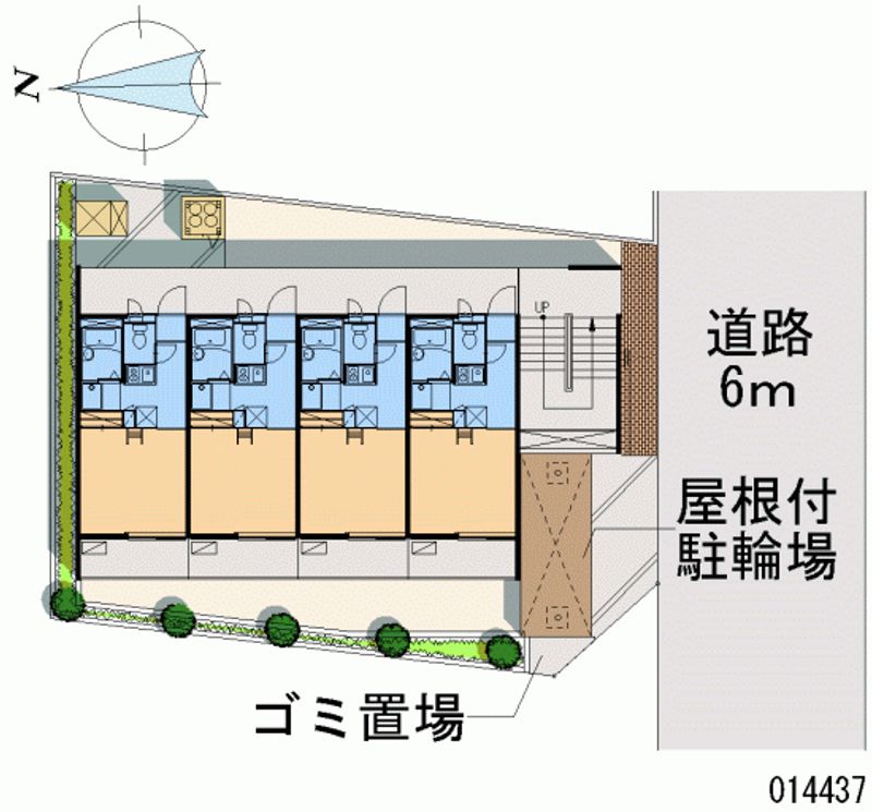 レオパレスアベイユ 区画図