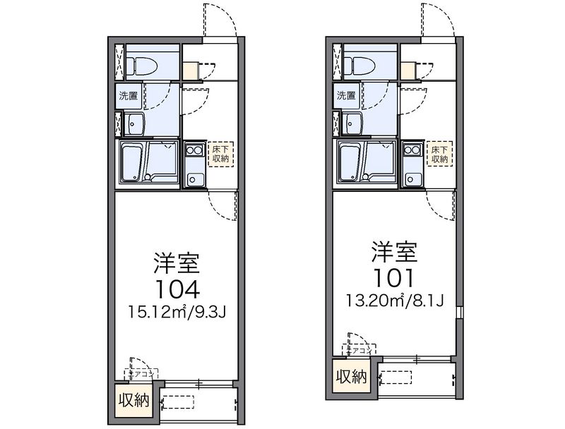 レオネクスト小郡 間取図