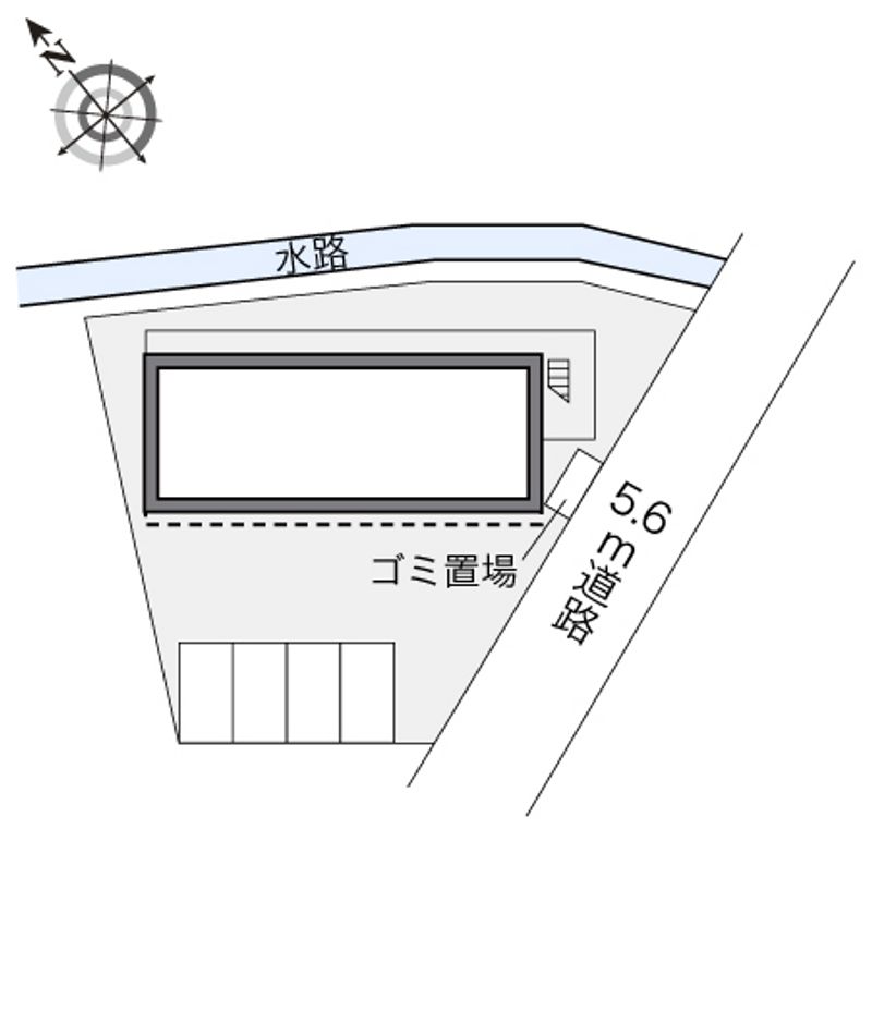 レオパレスコート 配置図