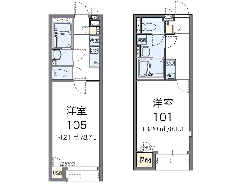 レオネクストレーブウィン 間取図