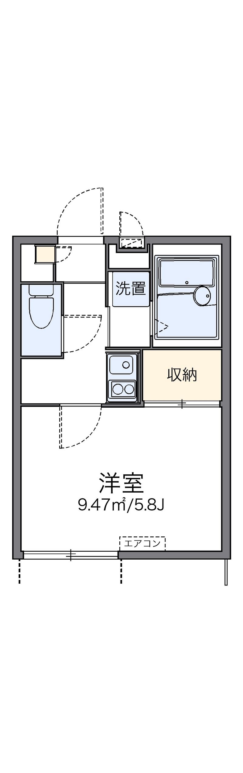 レオパレスプレミエ　エトワール 間取り