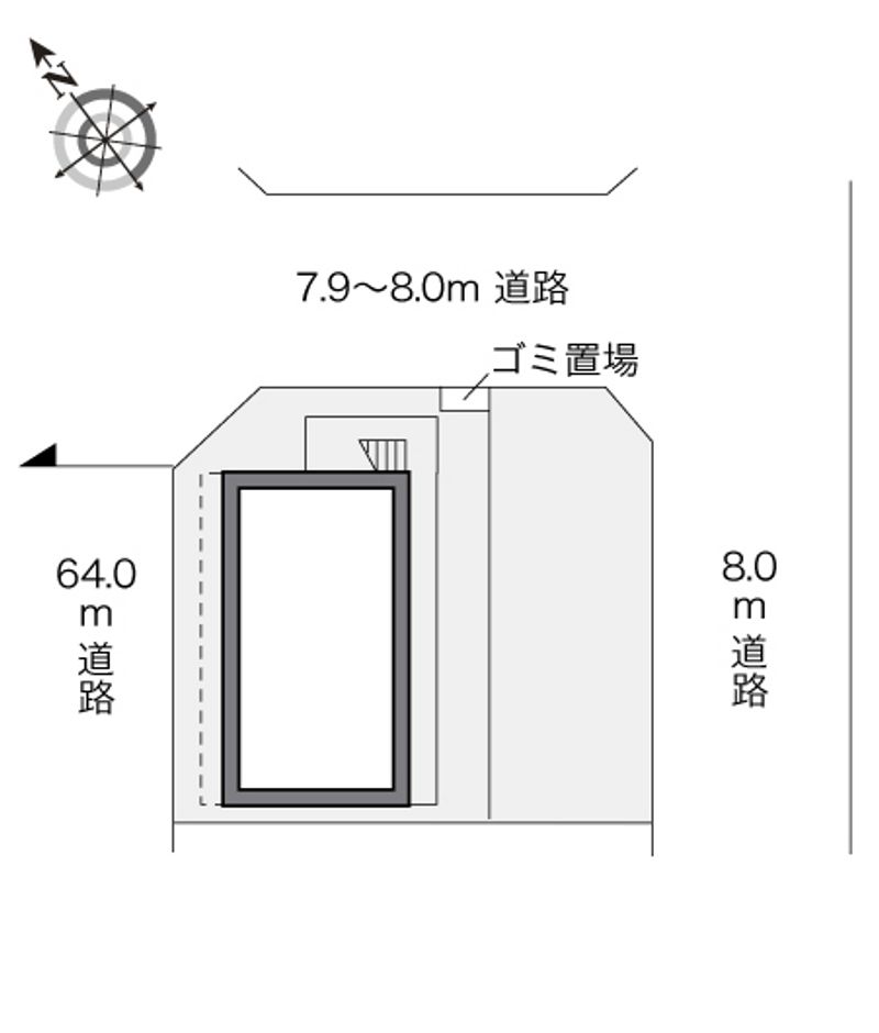 レオパレス雅 配置図