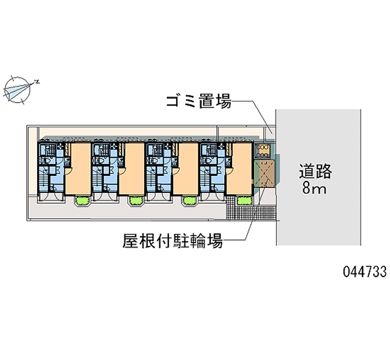 レオネクスト名東本通　Ｗｅｓｔ 区画図