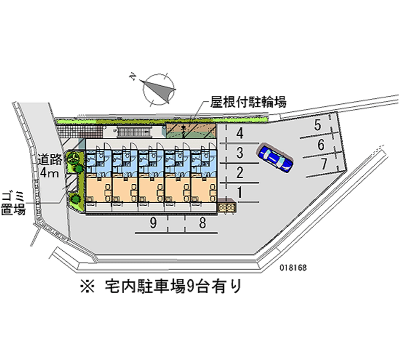 レオパレスアトリオⅡ 共用部分