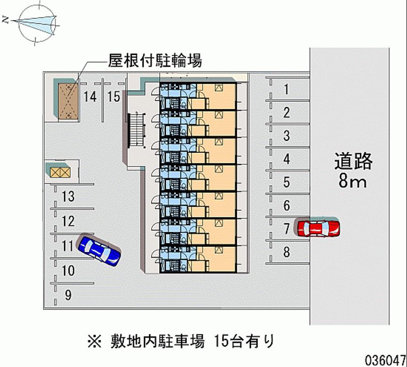 レオパレスＬフェリース掛川 月極駐車場