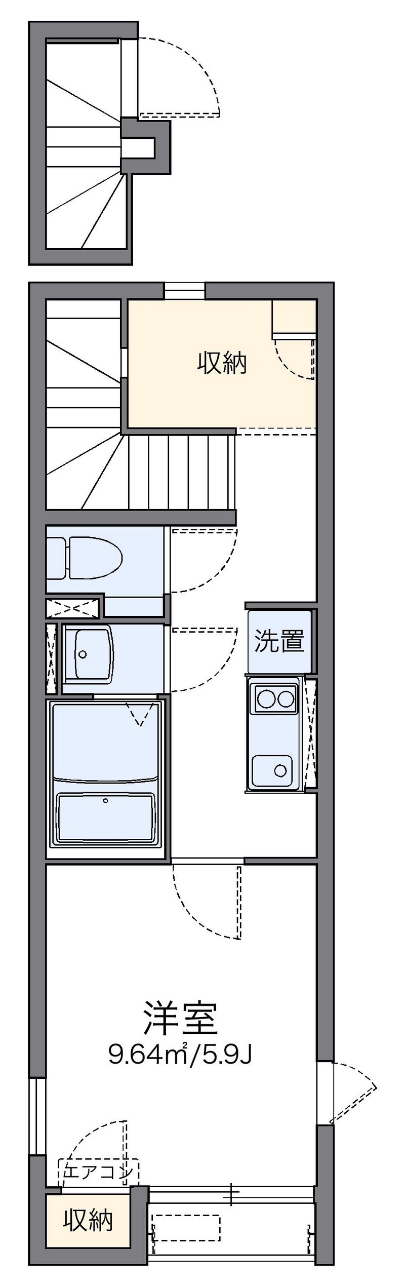 レオネクストプレステージ板橋 間取図