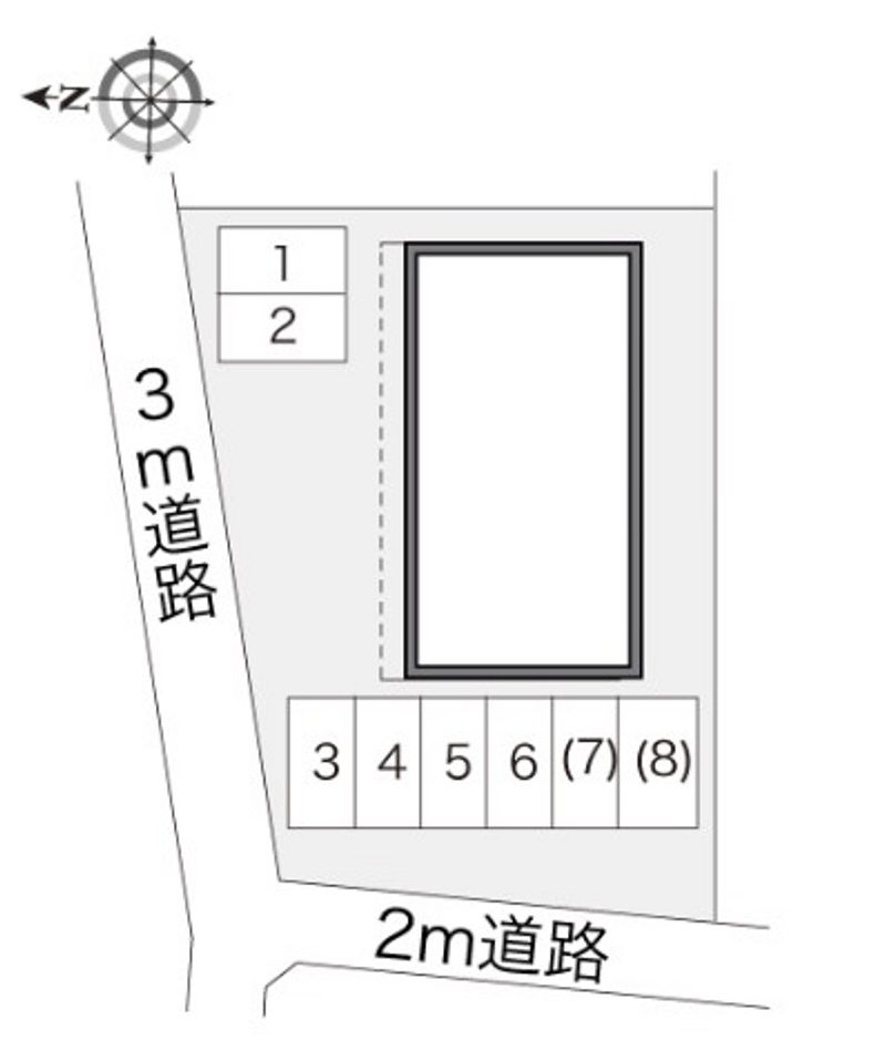 レオパレスＫＡＮＡＤＡ 駐車場