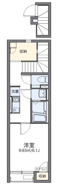レオネクストミモザ 間取り図